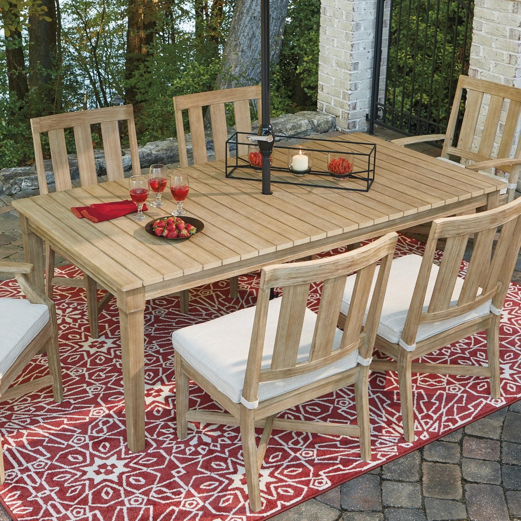 Clare view outdoor cheap dining table